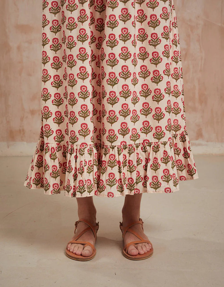 Pink City Prints Dress Sierra Dress in Jam Buta