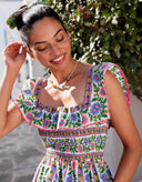 Carrie Dress in Folk Border