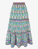 Fleur Skirt in Folk Border