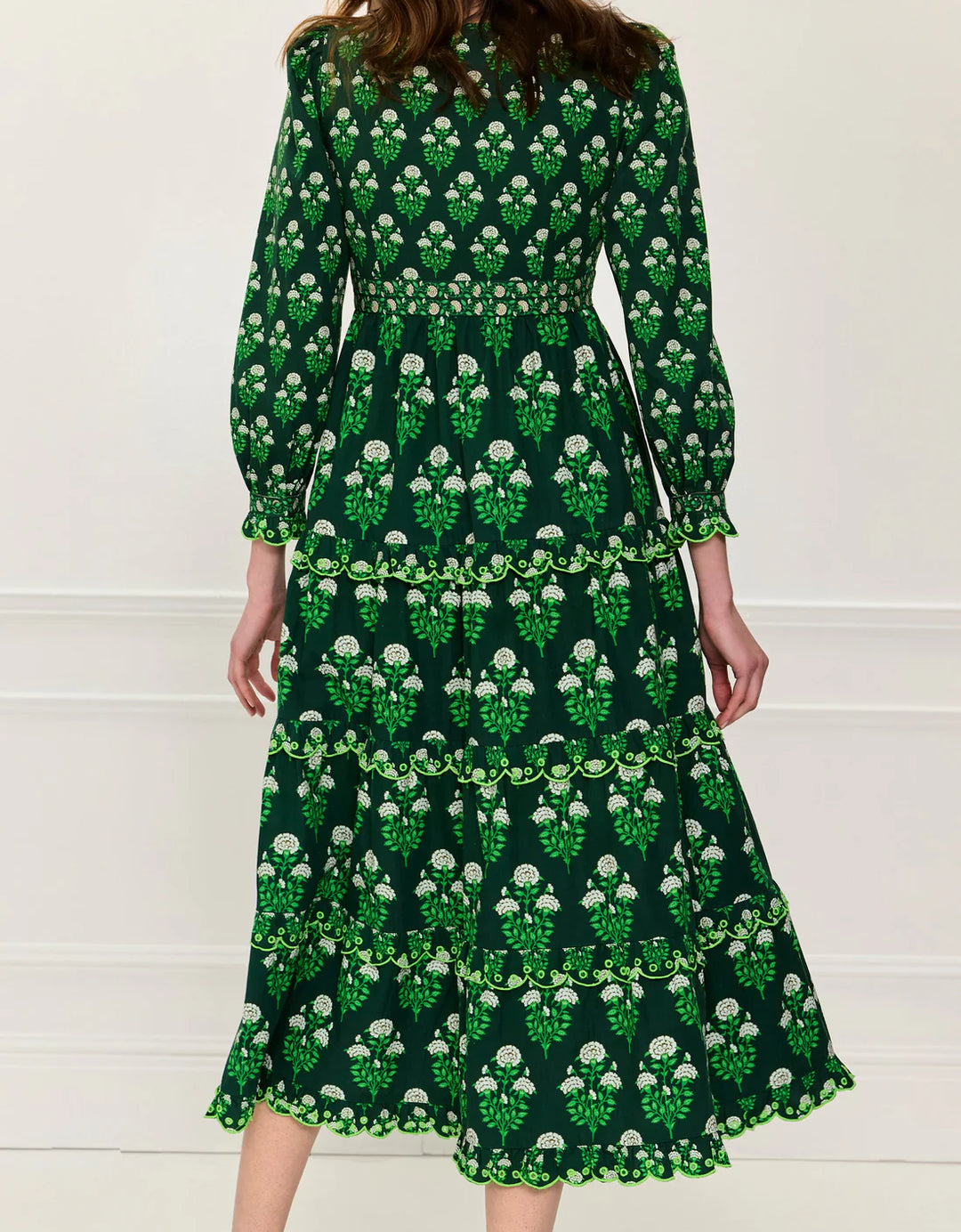 Pheobe Dress in Forest Buta