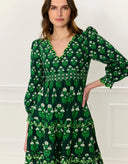 Pheobe Dress in Forest Buta