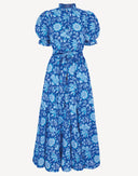 Matilda Dress in Ink Jaal