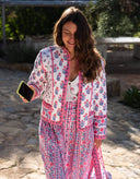 Pink City Prints Jacket Josie Jacket in Jaipur Mix