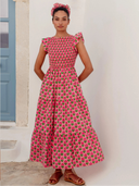 David Bowie Dress in Marigold Blush