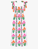 Martina Dress in Neon Border