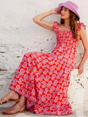 Jessica Dress in Perfume Dahlia