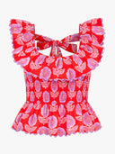 Susie Top in Perfume Dahlia