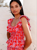 Susie Top in Perfume Dahlia