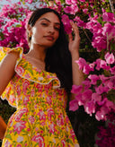 Susie Dress in Provencal Peony