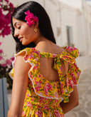 Susie Dress in Provencal Peony