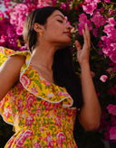 Susie Dress in Provencal Peony