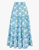 Pink City Prints Skirt Arles Skirt in Meadow Border