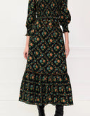Pink City Prints Skirt Mabel Skirt in Vintage Trellis