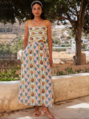 Pink City Prints Skirt Sicily Skirt in Vintage Bouquet