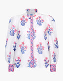 Pink City Prints Top Primrose Blouse in Jaipur Buta