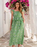 Immy Skirt in Verdant Botanica