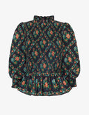 Isabel Top in Vintage Trellis