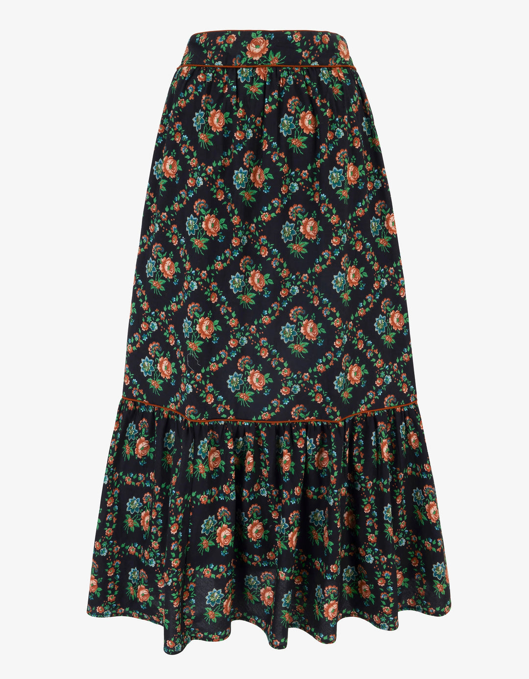 Mabel Skirt in Vintage Trellis