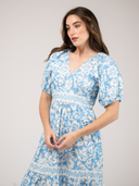The Poppy Dress | Blue Flore