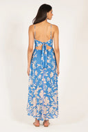 Poupette St. Barths Dress Havana Dress in Blue Palm Beach