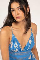 Poupette St. Barths Dress Havana Dress in Blue Palm Beach