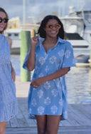 The Sconset Shirt Dress | Blue Marigold