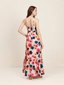 Project Adamo Dress Elie Long Dress in Multi Flowers