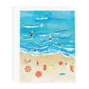 Ramus & Co. Greeting Cards Beach People Greeting Card