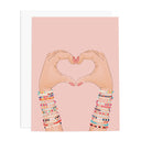 Ramus & Co. Greeting Cards Friendship Bracelets Greeting Card