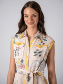 Ranna Gill Jumpsuit Orion Pocket Jumpsuit in Camellia Print
