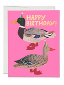 Red Cap Cards Greeting Cards Quacky Birthday Greeting Card