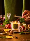 Rewind Candles Etc. Rewined Wine Under the Tree Holiday Candle