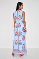 Rhonda Dress in Bridgitte Sky