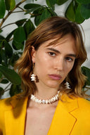 Rodela Necklace Isla Freshwater Pearl and Shell Necklace