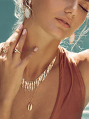 Sahira Jewelry Design Necklace Fringe Necklace