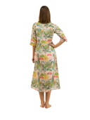 SAMPLE | The Valerie Dress | Pink Jungle | Medium