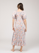 SAMPLE | The Poppy Dress | Pink Picnic Stripes | Small