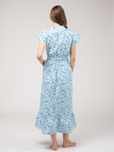 SAMPLE | The Flutter Dress | Blue Splatter | Small
