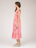 SAMPLE | The Goldie Dress | Pink Fleur | Small