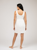 SAMPLE | The Maggie Mini Dress | White Gauze | Small