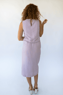 Sarah Alexis Skirt Michelle Faux Wrap Skirt in Lilac