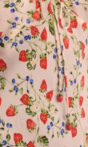 Saylor Dress Zuly Strawberry Festival Print Mini Dress