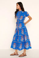 Saylor Dress in Nautical Brigitte