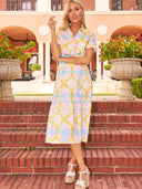 Sheridan French Dress Gwyneth Dress in Daffodil Picnic