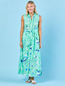 Sheridan French Dress Ivy Dress in Jade Paradise