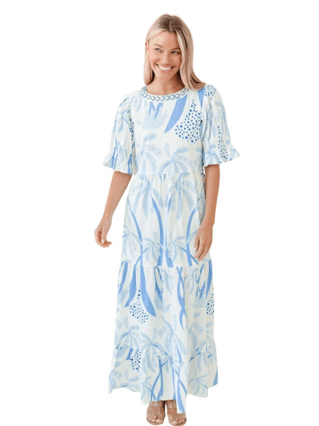 Sheridan French Dress Michola Dress in Coastal Palm