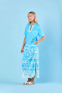Sheridan French Dress Reese Dress in Sky Tulum