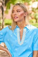 Sheridan French Dress Reese Dress in Sky Tulum