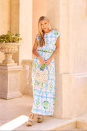 Sheridan French Skirt Gardenia Skirt in Sky Picnic
