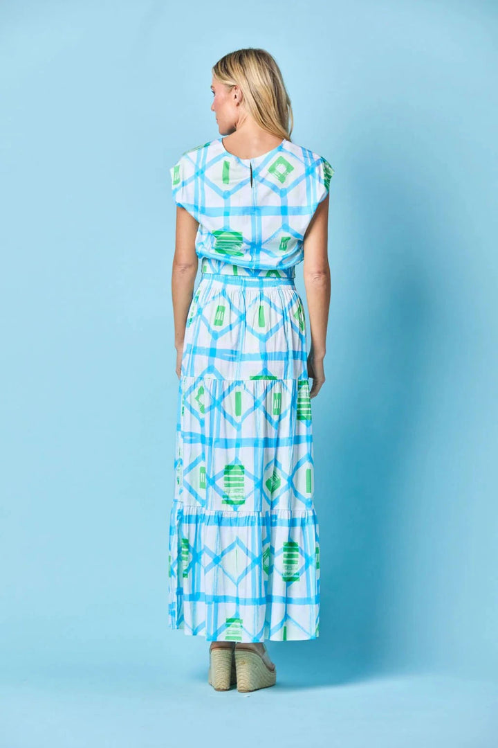 Sheridan French Skirt Gardenia Skirt in Sky Picnic